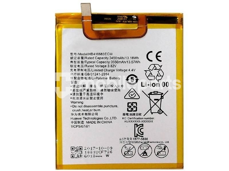 Batteria HB416683ECW 3550mAh Huawei Nexus 6P No Logo