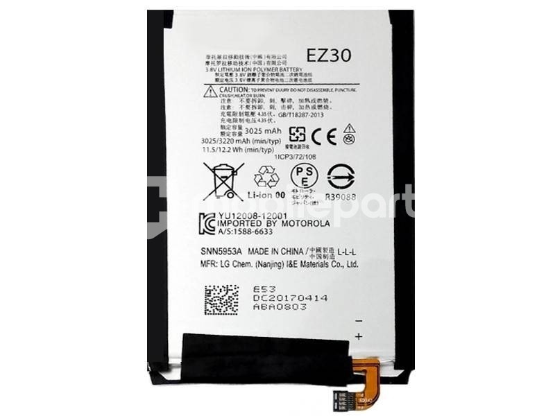 Batteria EZ30 3025 mAh Motorola Nexus 6 No Logo