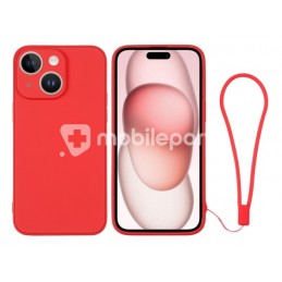 Silicone Case Red + Wrist...