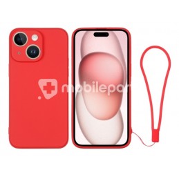 Silicone Case Red + Wrist...