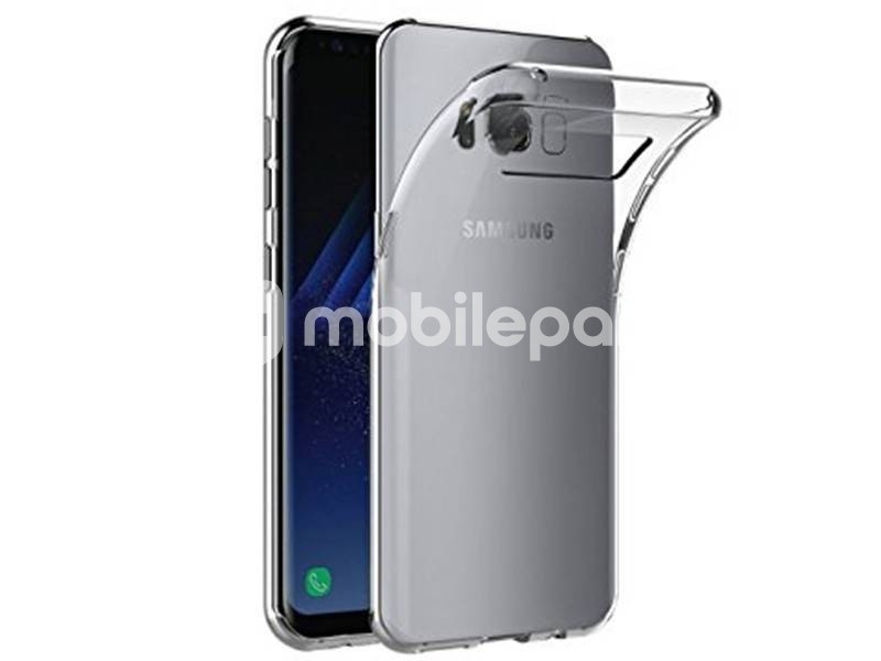 Custodia In Silicone Trasparente Samsung SM-G955 S8+