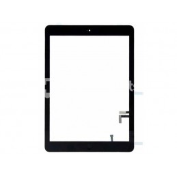 Touch Screen Nero + Tasto Home iPad 2017 No Logo