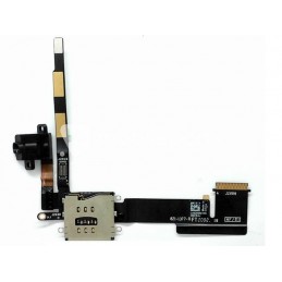 Jack Audio + Lettore Sim Card 3G Flat Cable Ipad 2 No Logo