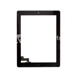 Touch Screen Nero + Biadesivo + Tasto Centrale Completo Ipad 2