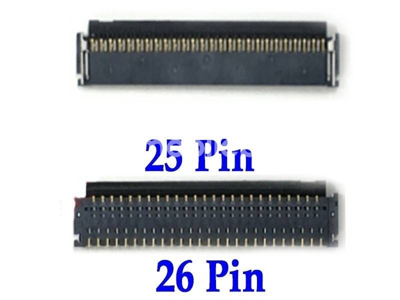 Connettore 25/26 Pin Su Scheda-Madre Connessione LCD IPad 4