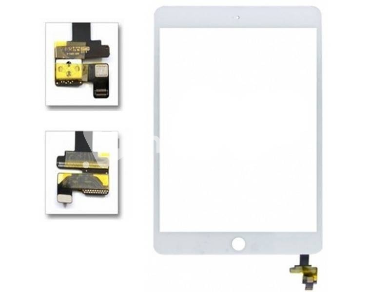 Touch Screen Bianco + Flat Completo iPad Mini 3 No Logo