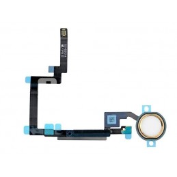 Tasto Home + Flat Cable + Finger-Prints Gold iPad Mini 3 Completo