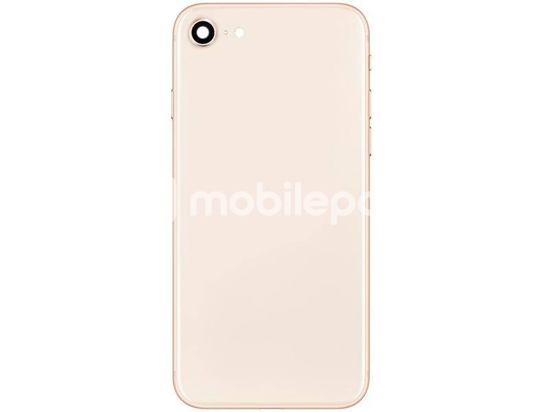 Retro Cover Rose Gold + Frame iPhone 8