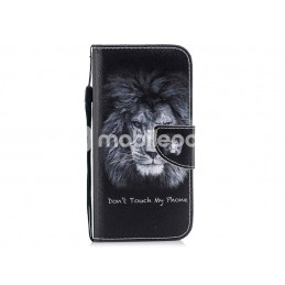 Leather Case TPU+PU Lion...