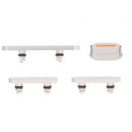 Set of 4 White External...