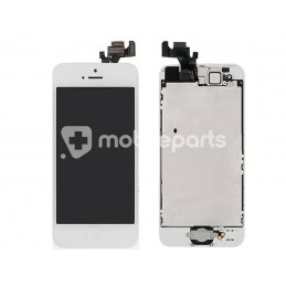 Display Touch Bianco Full Parts iPhone 5 No Logo Flex