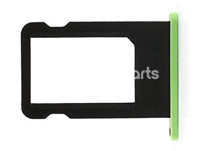 Supporto Nano Sim Card Verde iPhone 5C