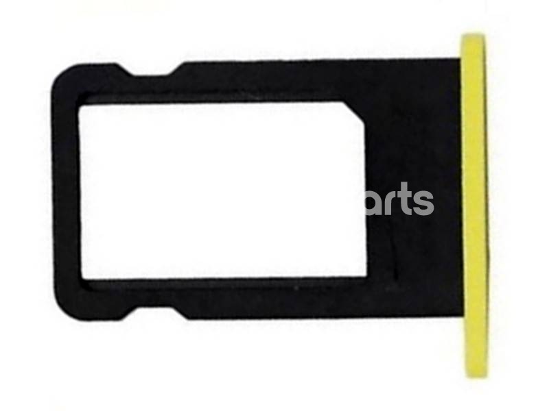 Supporto Nano Sim Card Giallo iPhone 5c