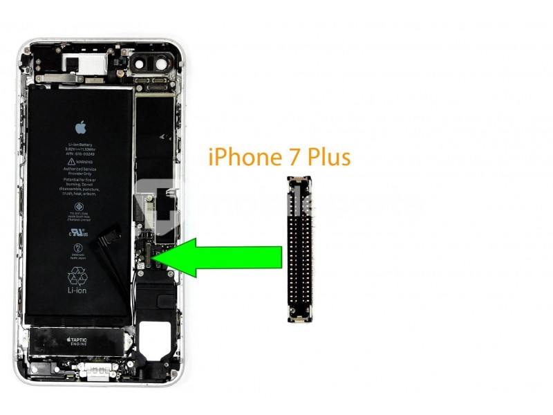 Connettore 24 Pin Su Scheda-Madre Connessione LCD IPhone 7 Plus