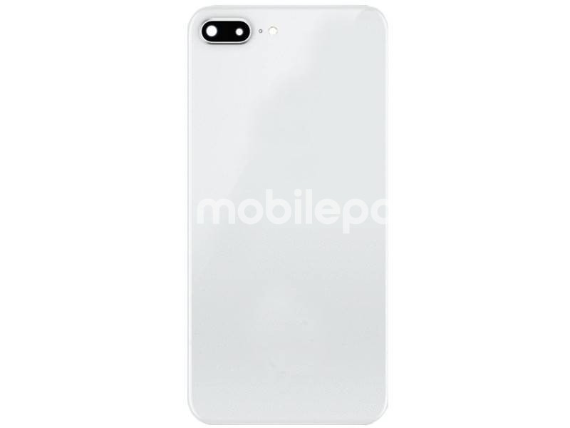 Retro Cover Bianco Iphone 8 Plus No Logo