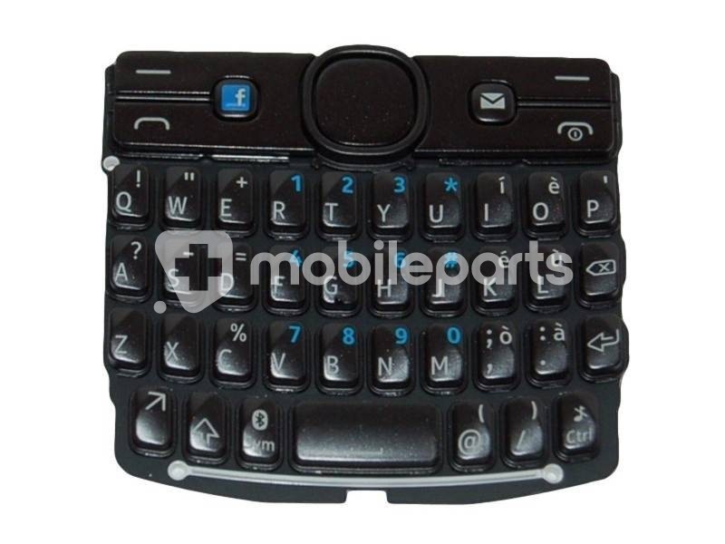 Tastiera Nera Nokia 205 Asha 