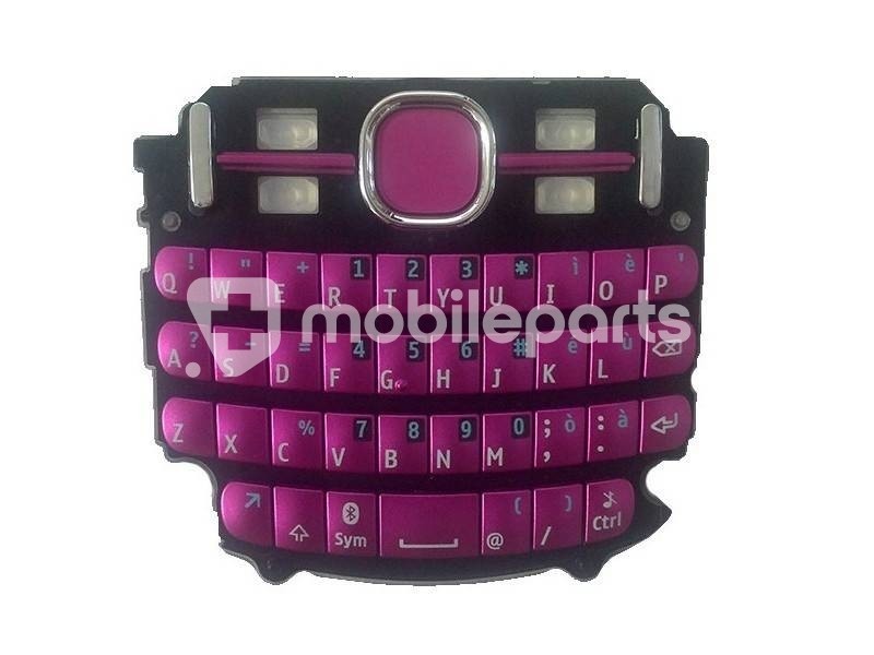 Tastiera Pink Nokia 200 Asha