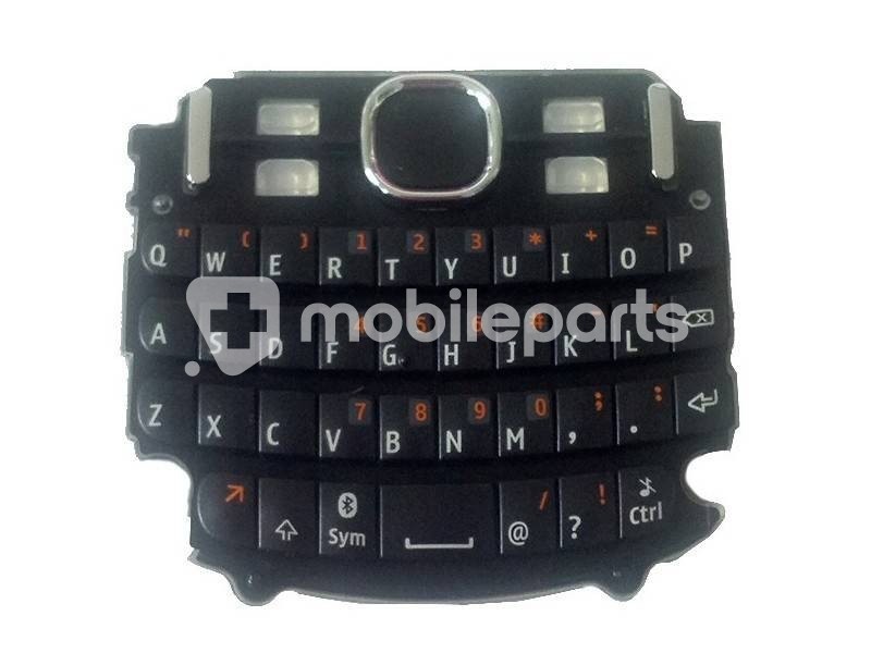 Tastiera Graphite English Nokia 200 Asha