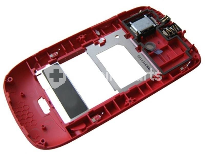 Middle Frame Completo Rosso Nokia 302 Asha