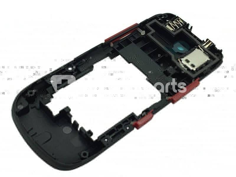 Middle Frame Black-Red Nokia 202 Asha