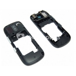 Middle Frame Black-White Nokia 202 Asha