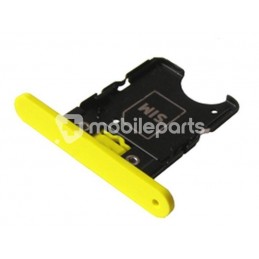 Supporto Sim Card Giallo Nokia 1020 Lumia