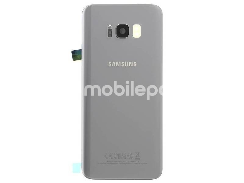 Retro Cover Silver Samsung SM-G955 S8 Edge