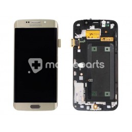 Display Touch Gold + Frame Samsung G925 S6 Edge