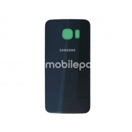 Retro Cover Blu Scuro + Adesivo Guarnizione Samsung SM-G925 "x Ver Nero Ori