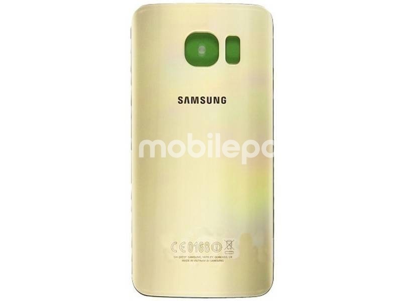 Retro Cover Gold + Adesivo Guarnizione Samsung G925 Ori