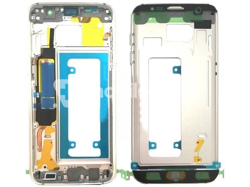 Middle Frame Silver Samsung SM-935 S7 Edge