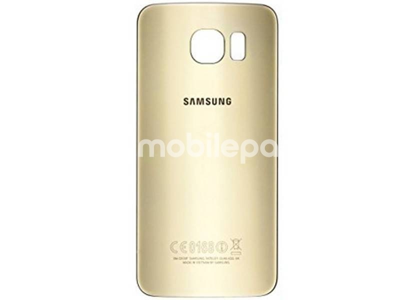 Retro Cover Gold + Adesivo Guarnizione Samsung SM-G920 Originale