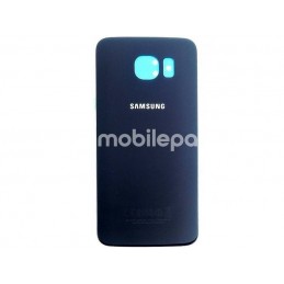 Retro Cover Blu Scuro + Adesivo Guarnizione Samsung SM-G920 "X Ver Nero ori