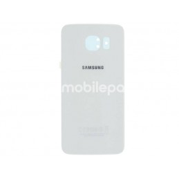 Retro Cover Bianco + Adesivo Guarnizione Samsung SM-G920 Ori