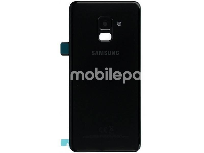 Retro Cover Nero Samsung SM-A530 A8 2018