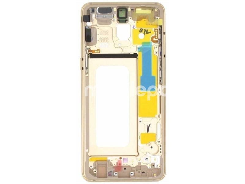 Frame Lcd Gold Samsung SM-A530 A8 2018