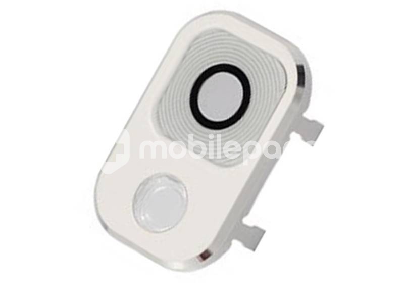 Vetrino + Frame Fotocamera Samsung N9005 x Versione Bianco