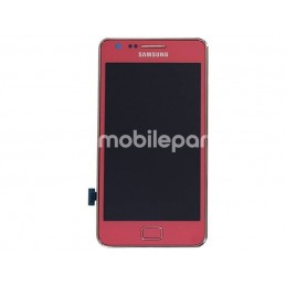 Display Touch Rosa + Connettore Ricarica + Altoparlante Samsung I9100