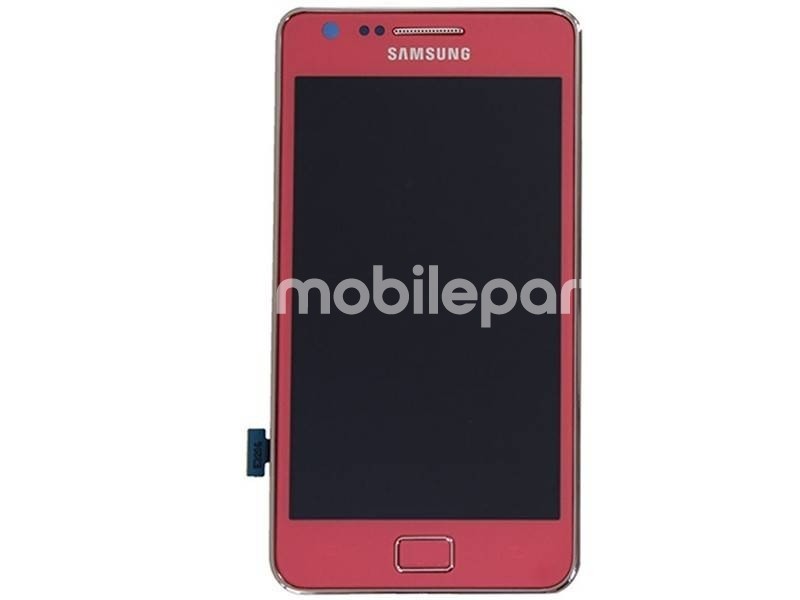 Display Touch Rosa + Connettore Ricarica + Altoparlante Samsung I9100