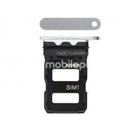 Dual Sim Card Tray Silver...