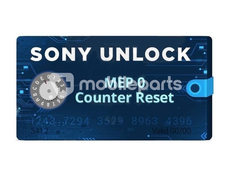 Sony Unlock / MEP 0 Counter Reset Credits (over USB Cable)