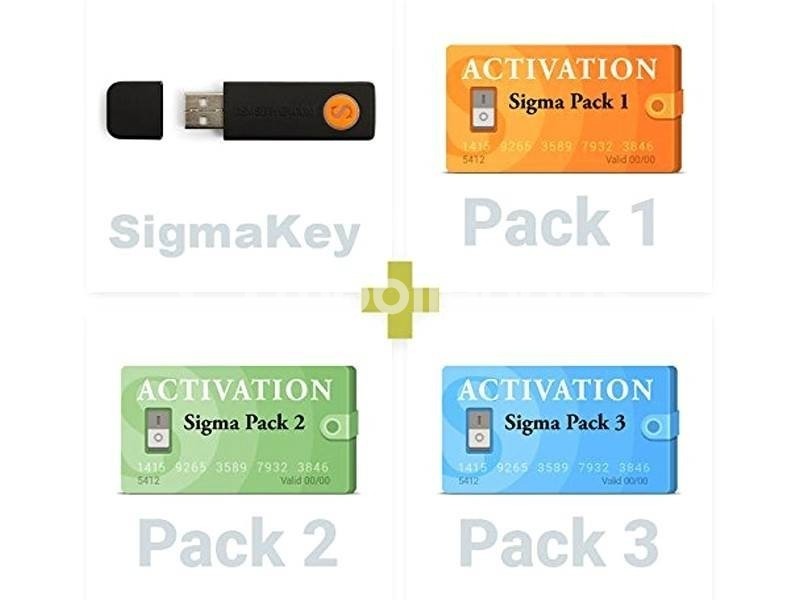 SigmaKey + Sigma Pack 1, 2, 3 Activations