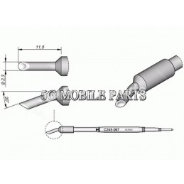 Punta di Ricambio JBC Long Life C245-067