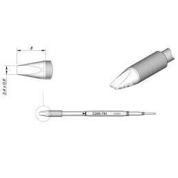 Punta di Ricambio JBC Long Life C245-741