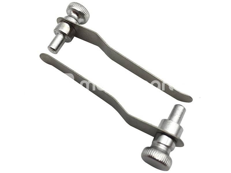 Stand Clips Per Base Microscopio 8.2cm