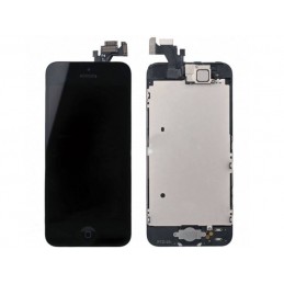 Display Touch Nero  Full Parts iPhone 5 No Logo Flex